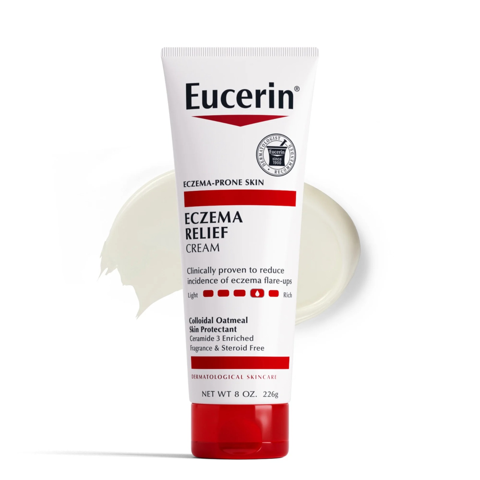 Eucerin Eczema Relief Body Creme, 8 Oz